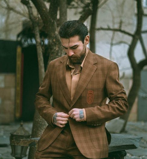 Мужской костюм на свадьбу в Екатеринбурге